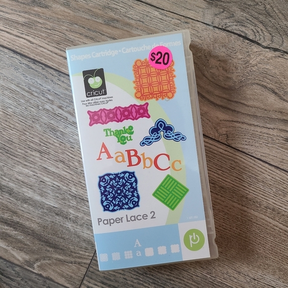 PAPER LACE Cricut Cartridge - Picture 1 of 3